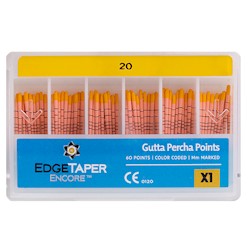 Classic Fit EdgeTaper Encore™ Gutta Percha Points™ THUMBNAIL