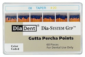 Dia-System GTP .08 Gutta Percha Points MAIN