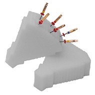 EndoRing® Silver Rotary HD e-foam® Insert Refill Pack MAIN