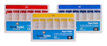 Classic Fit EdgeTaper Encore™ Paper Points THUMBNAIL