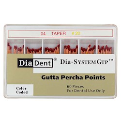 Dia-System GTP .04 Gutta Percha Points THUMBNAIL