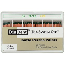 Dia-System GTP .06 Gutta Percha Points THUMBNAIL