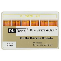 Dia-System GTP .10 Gutta Percha Points THUMBNAIL