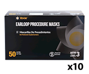 Edge® EarLoop Procedure Masks (Case of 10 Boxes) THUMBNAIL
