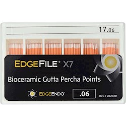 EdgeFile® X7.06 Bioceramic Gutta Percha Points THUMBNAIL