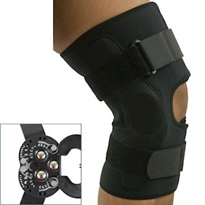 Comfortland Covered Hinged Knee Brace LARGE
