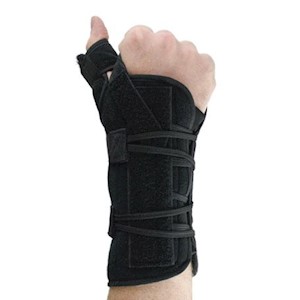 ENDEAVOR QUICK-LACE WRIST AND THUMB SPLINT LARGE
