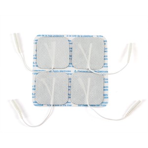 BodyMed Electrodes, Fabric Backing 2" x 2" LARGE