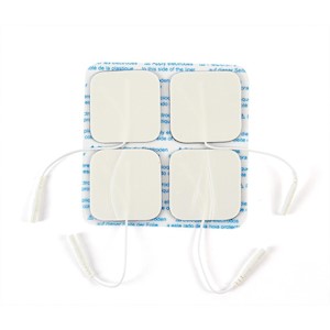 BodyMed Electrodes, Foam Backing 2" x 2" LARGE