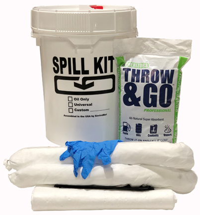 5 Gallon Screw Top Spill Kit LARGE