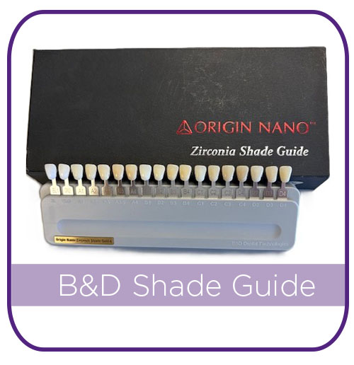 B& D Origin NANO Shade Guide with Light MAIN