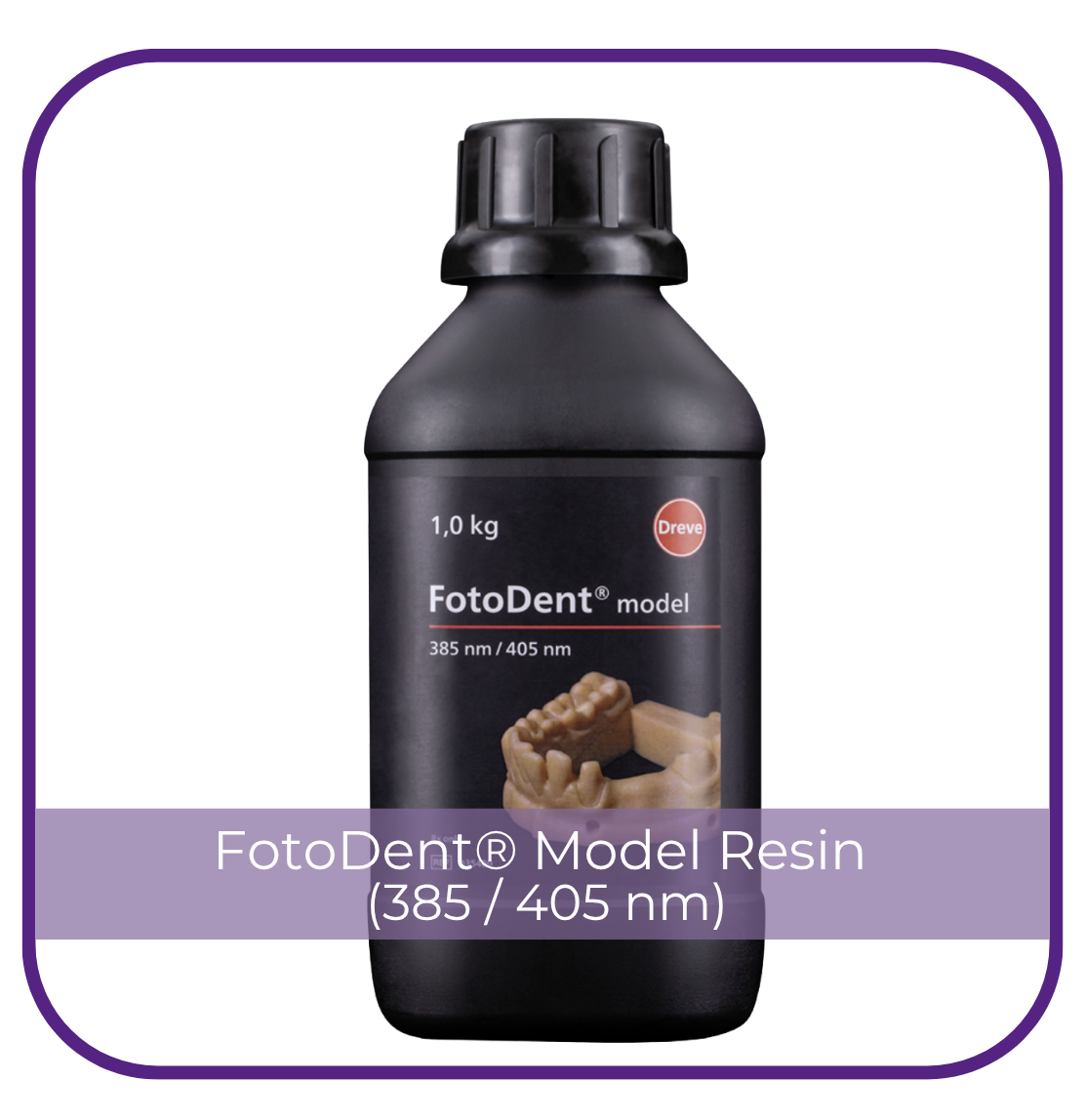FotoDent Model Resin | Dental 3D Printing Model Material (385/405 nm) THUMBNAIL