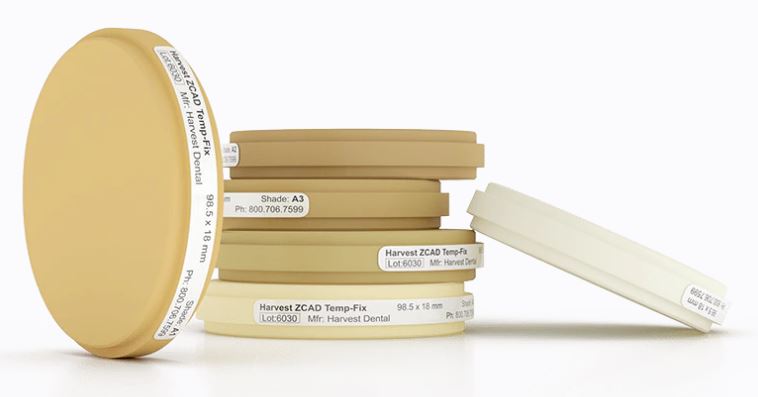 TEMP FIX CAD Provisional, Single Shade 98MM MAIN