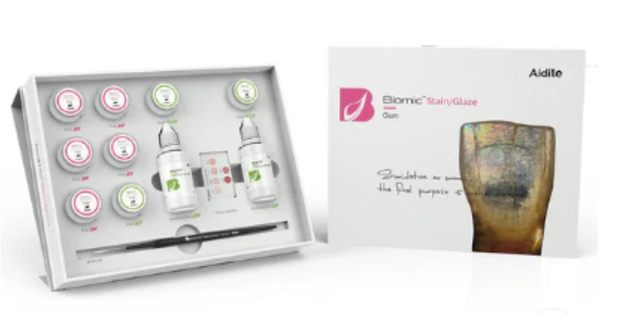 Biomic Stain/Glaze Kit GUM SHADES LARGE