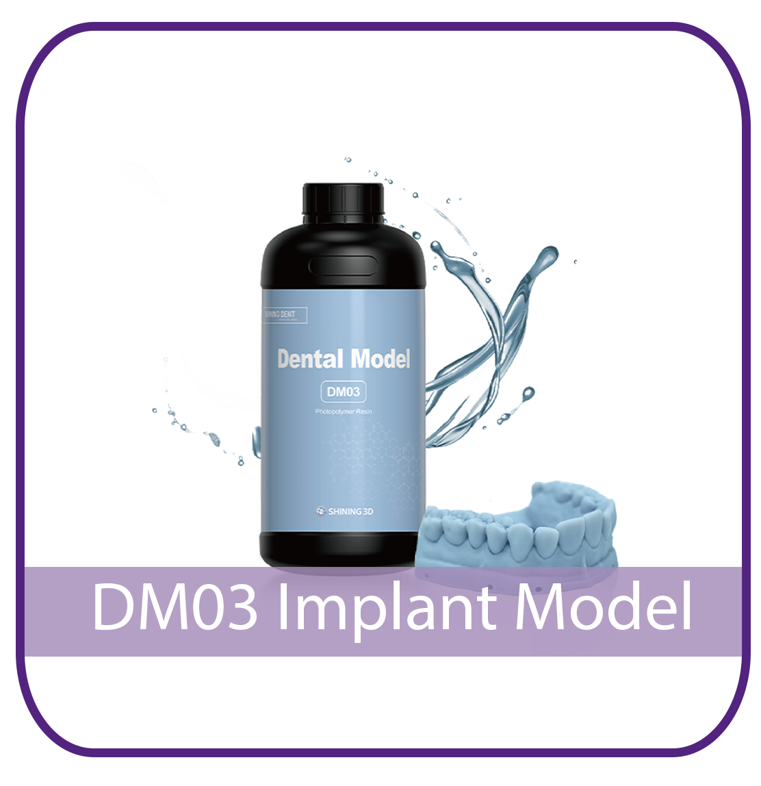 Dental Implant Model - DMO3 - Shining 3D THUMBNAIL