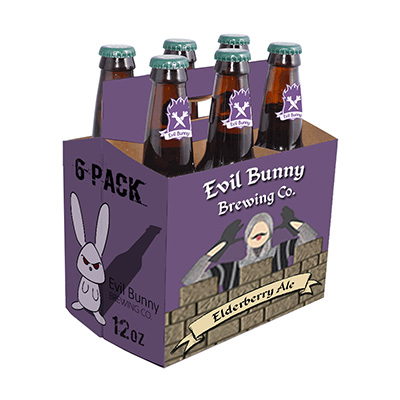 Elderberry Amber Ale (6 Pack 12 oz Bottles) MAIN