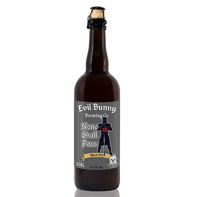 None Shall Pass Black IPA (750 ml) MAIN
