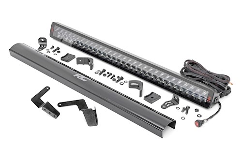 Rough Country LED Bumper Mount 30" Spectrum Dual Row for Toyota FJ Cruiser 07-14 LARGE