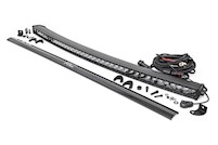 Rough Country 40-inch Curved Cree LED Light Bar - Single Row|Black Series MAIN