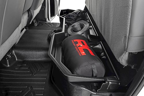 Rough Country Under Seat Storage | Quad/Crew Cab | Ram 1500 (02-10)/1500 (11-18)/2500 (11-23) LARGE