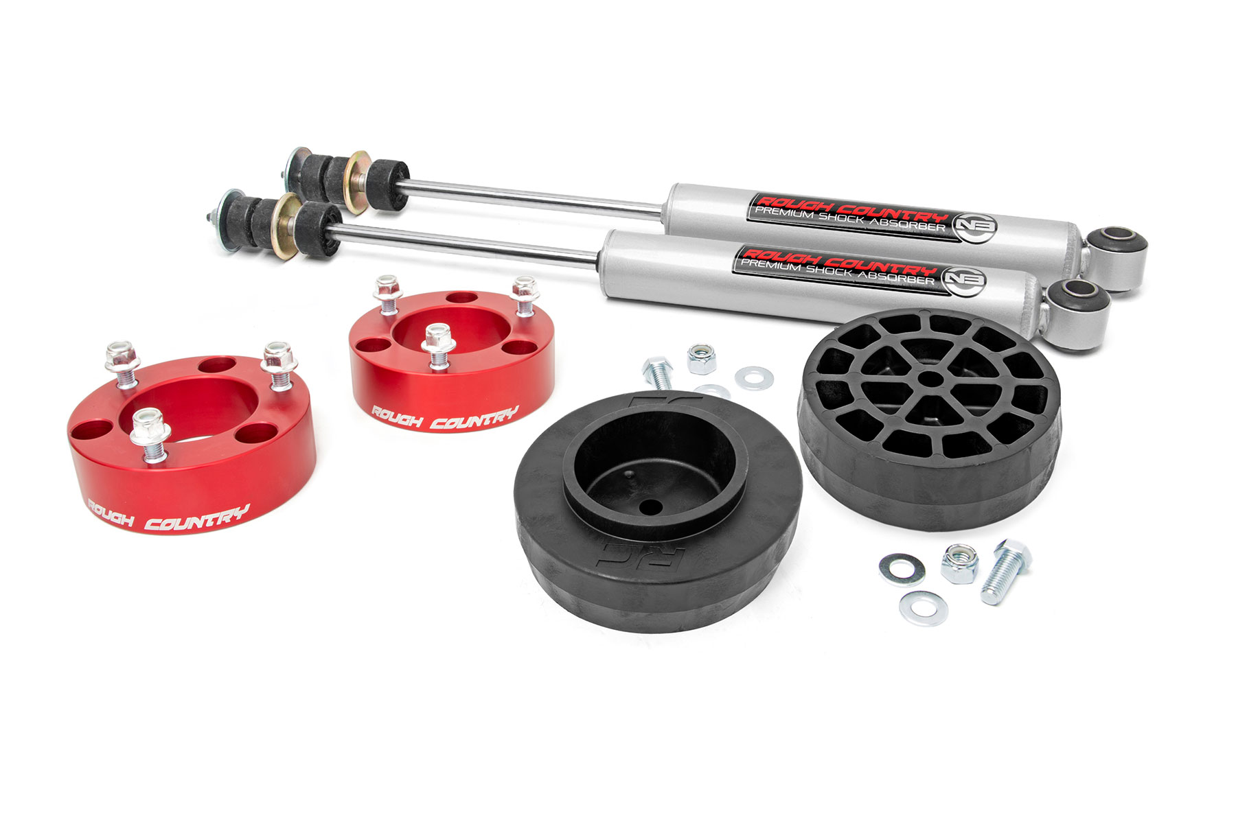 Rough Country 3″ Suspension Lift Kit For Toyota 4Runner 4WD (96-02) – Front & Rear With Hardware
