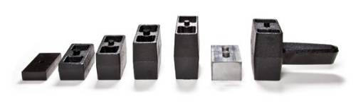 Fat Bob's Garage, BDS Suspension part #069526, Ford F150 5" Rear Lift Blocks 3/4" Dual Pin (Pair) 2004-2008 MAIN