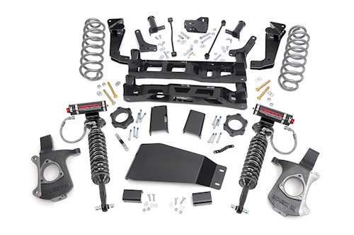 Rough Country 7.5in GM Suspension Lift Kit w/Vertex Coilovers 07-13 Tahoe/Yukon LARGE