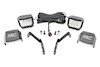 Rough Country LED Light Ditch Mount 3" OSRAM Wide Chevy 1500 2007-2013 71062 THUMBNAIL