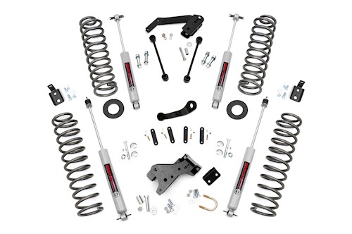 Rough Country 4in Suspension Lift Kit For Jeep 07-18 Wrangler JK Unlimited 68130 LARGE