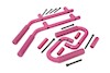 Rough Country For Jeep Solid Steel Grab Handle Set 07-18 Wrangler JK | Pink THUMBNAIL