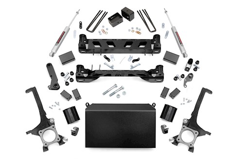 Rough Country 4.5in Suspension Lift Kit fits Toyota 07-15 Tundra 75330 LARGE