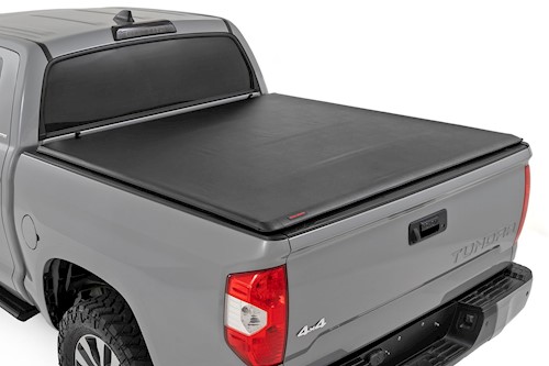 Rough Country Soft Roll Up Bed Cover 5'7" Bed for Toyota Tundra 07-21 42419550 LARGE