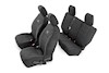 Rough Country Neoprene Seat Cover Set | Black [08-10 for Wrangler JK Unlimited] THUMBNAIL