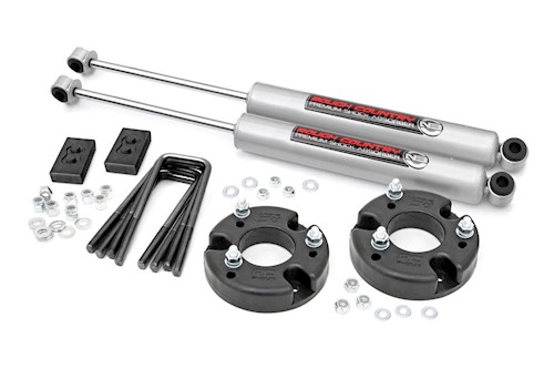 Rough Country for Ford F150 2" Leveling Lift Kit w/ Shocks 2009-2020 4WD/2WD LARGE