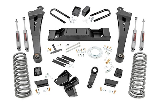 Rough Country 5in Suspension Lift for Ram 3500 Diesel Dually 2019-2020 37530 LARGE