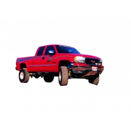 GMC Pickup/Yukon/Suburban Light Bar, Black Gator Finish Powder Coat New body style 2WD/4WD 1999-2002 MAIN