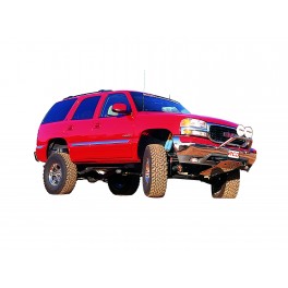 GMC Pickup/Yukon/Suburban Light Bar, Stainless Steel Polished New body style 2WD/4WD 1999-2002 MAIN