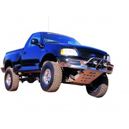 Fat Bob's Garage, RCD Suspension, Ford F150/Expedition Light Bar, Stainless Steel Polished 2WD/4WD 1997-2002 MAIN
