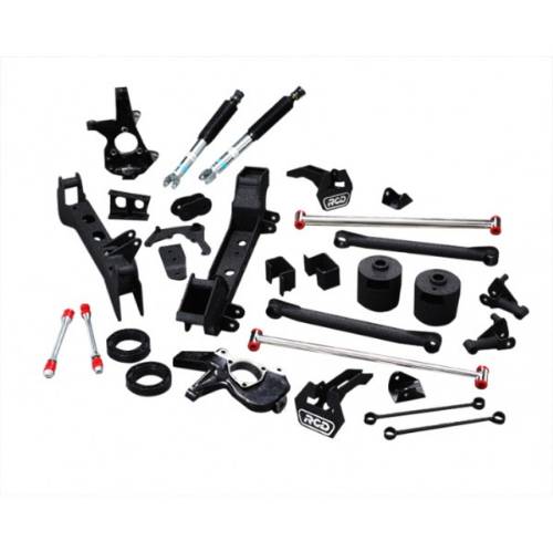 Chevrolet/GMC Tahoe/Yukon/Suburban/Avalanche 4"-6" Lift Kit w/Bilstein 5100 Shocks, IFS 6Lug 4WD 1999-2006 LARGE