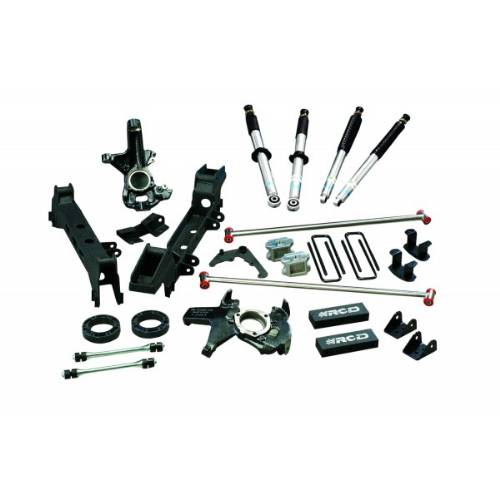 Chevrolet/GMC Silverado/Sierra 1500/1500HD 4"-6" Lift Kit w/Bilstein 5100 Shocks 6Lug 4WD 1988-1998 LARGE