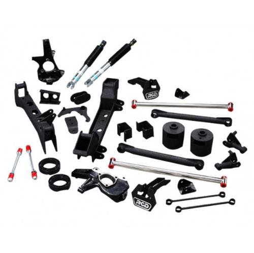 Chevrolet/GMC Tahoe/Yukon/Suburban/Avalanche 4"-6" Lift Kit w/Bilstein 5100 Shocks, IFS 6Lug 2WD 2000-2006 LARGE