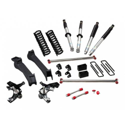 Chevrolet/GMC Silverado/Sierra 1500 3"-6" Lift Kit w/Bilstein 5100 Shocks, Extended Cab, IFS 6Lug 2WD 1988-1998 LARGE