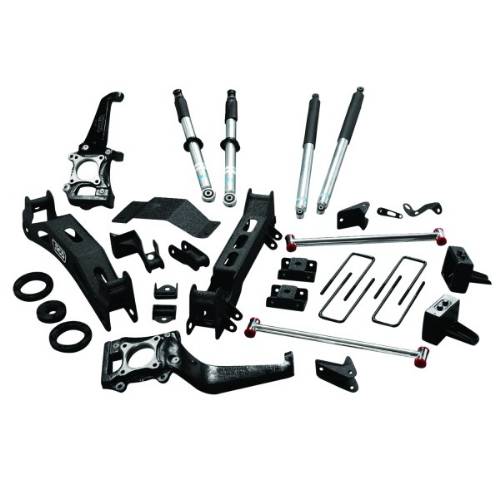 Fat Bob's Garage, RCD Suspension, Ford F150 4”-6" Lift Kit w/ Bilstein 5100 Series Shock Absorbers 4WD 2004-2008 LARGE