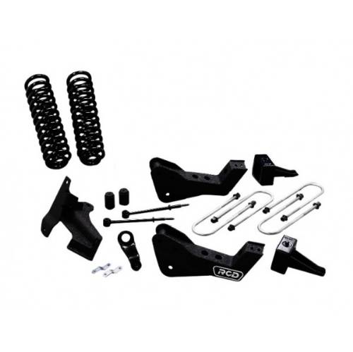 Fat Bob's Garage, RCD Suspension, Ford F250/F350 4” Lift Kit w/Fox Shocks, Non-Dually 8 Lug 4WD 2005-2007 LARGE