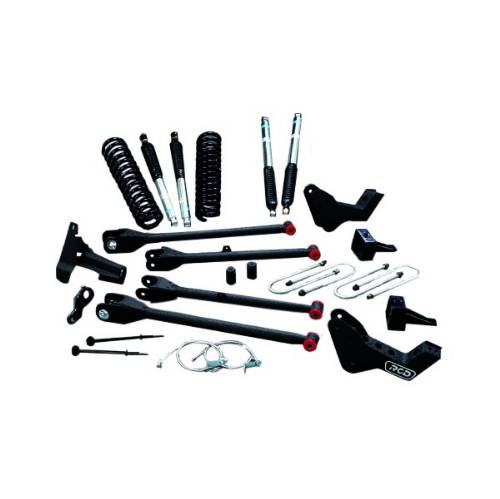 Ford F250/F350 6" Lift Kit w/Bilstein 5100 Series Shock Absorbers, 4-link conversion, 8Lug 4WD 2008-2010 LARGE