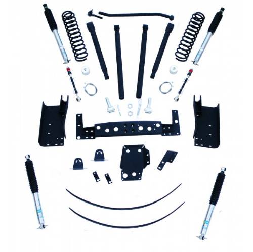 Jeep Cherokee 6” Long Arm Lift Kit w/Bilstein 5100 Series Shock Absorbers, 4WD/2WD 1984-2001 LARGE