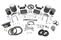 Rough Country Air Spring Kit w/ Compressor 5 Inch Lift Kit Chevy/GMC 1500 07-18 MAIN