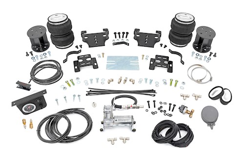 Rough Country 6 Inch Lift Kit w/compressor Air Spring Kit Chevy/GMC 2500HD 01-10 LARGE