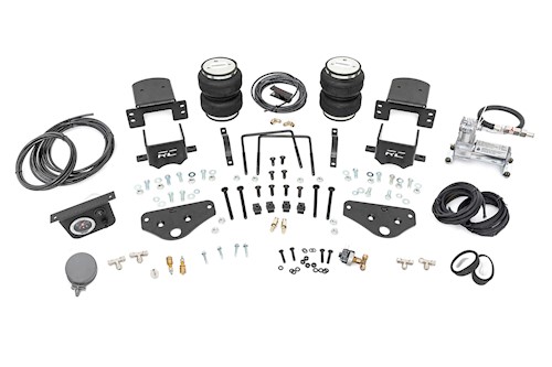 Rough Country Air Spring Kit w/Compressor for Ford Super Duty 4WD 2017-2022 LARGE