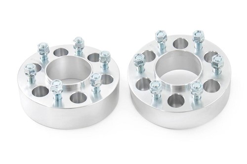 Rough Country 2-inch for Ford Wheel Spacers | Pair 04-14 F-150 10087 LARGE